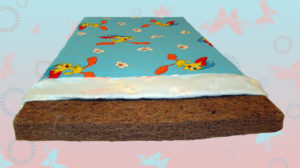 Coconut coir in a children's mattress