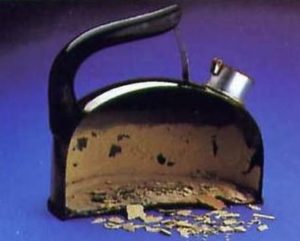 Causes of scale in a kettle