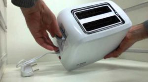 The toaster is broken