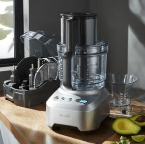 Disassembled food processor