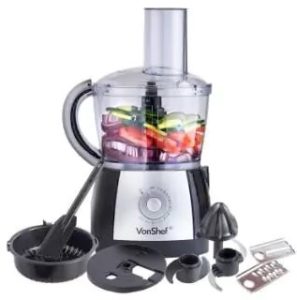 Disassembled food processor