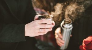 Removing aroma from a thermos