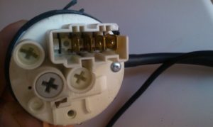 Washing machine pressure switch