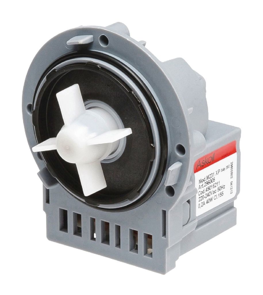 Washing machine pump