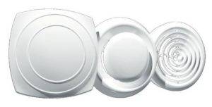 Types of anemostats by shape