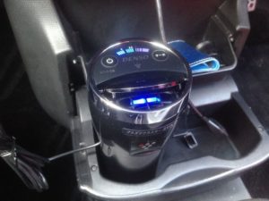 Air ionizer in the car