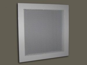 Plastic decorative ventilation grille