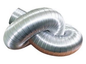 Aluminum corrugated air duct