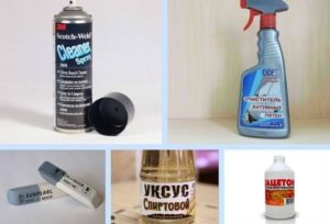 Products for removing stickers from refrigerators