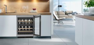 Refrigerator in the kitchen