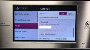 Wifi in the refrigerator