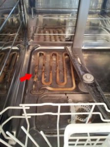 Dishwasher does not heat water