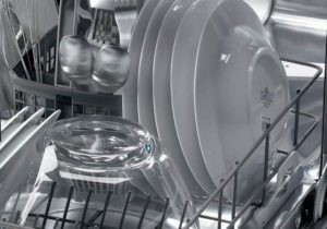 Dishes in the dishwasher