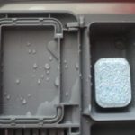 The tablet did not dissolve in the dishwasher