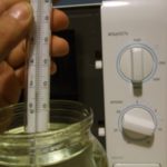 how to choose the temperature in the microwave