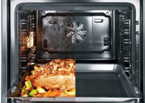 Before and after hydrolysis cleaning