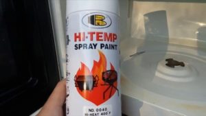 Choosing paint for the microwave