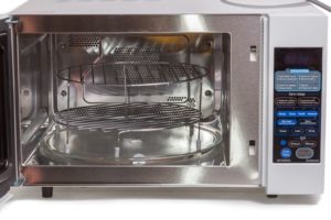 Microwave with grill function