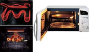 Types of grills in the microwave