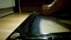 Removing the microwave door