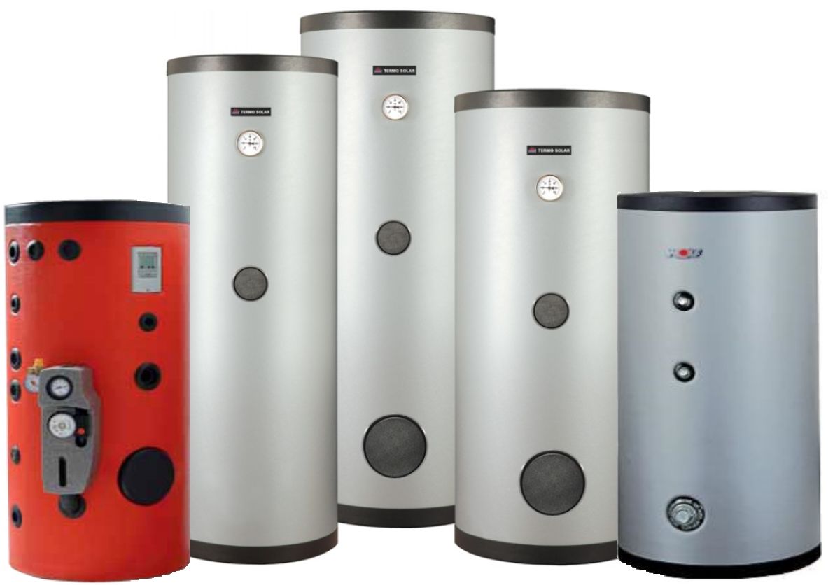 Indirect heating boiler