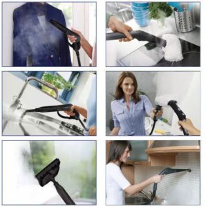 Additional features of a clothes steamer