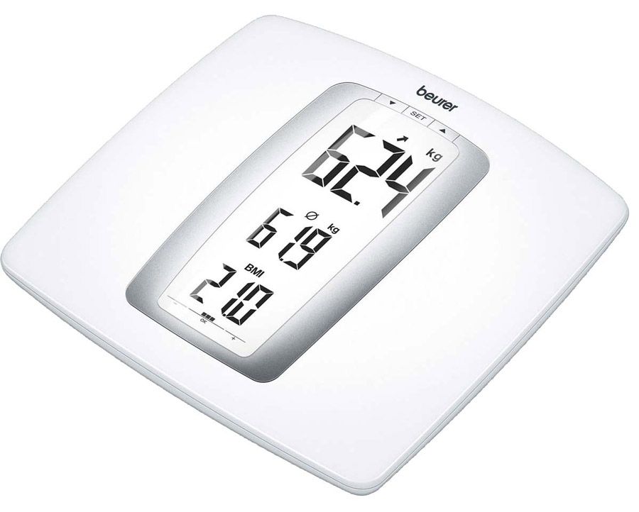 Electronic floor scales.