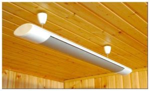 Infrared heaters for cottages