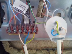 Cable for connecting an electric stove