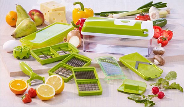 How to use a vegetable cutter