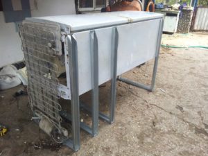 Freezer compartment from refrigerator