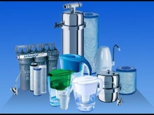 What types of water filters are there?