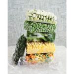 What vegetables can be frozen in the freezer?
