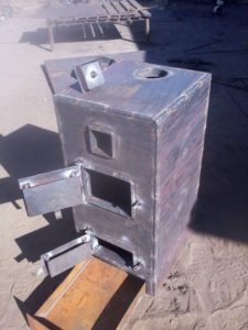 DIY boiler from a solid fuel boiler