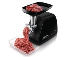 I washed the meat grinder in the dishwasher