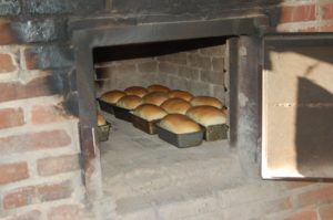 wood-burning hearth oven design