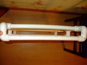 Preparing materials and tools to create a heated towel rail