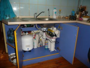 Rules for installing a filter for water purification 