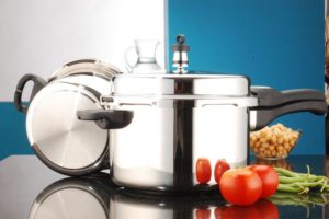 Cooking in a pressure cooker