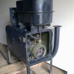 Homemade garage heater