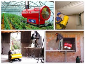 Where is thermal heating used?