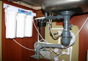 Requirements for the installation location of water filters