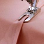 Rolled seam on overlock