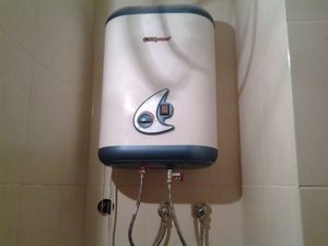 Water heater installation