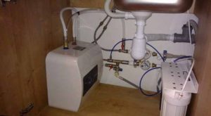 Water heater installation