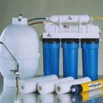 Filter device for water purification