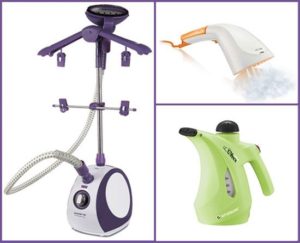 Types of clothing steamers