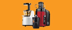 Types of juicers according to their design