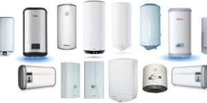 types of water heaters