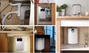 Types of water heaters